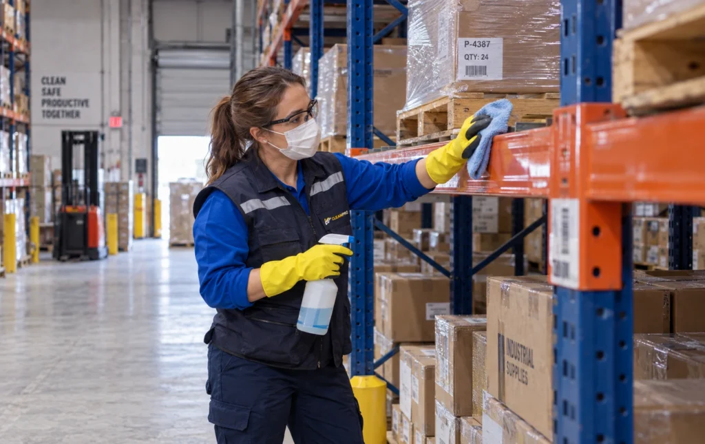 Rack & Shelving Cleaning Image