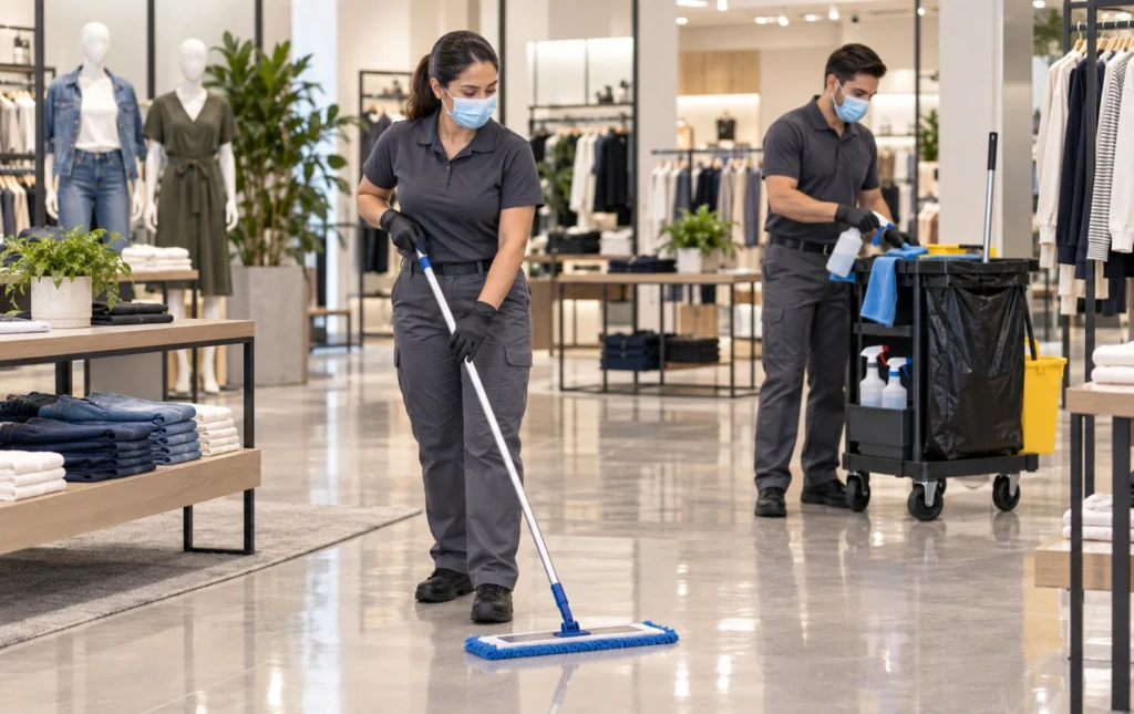 Retail Store Floor Cleaning Services