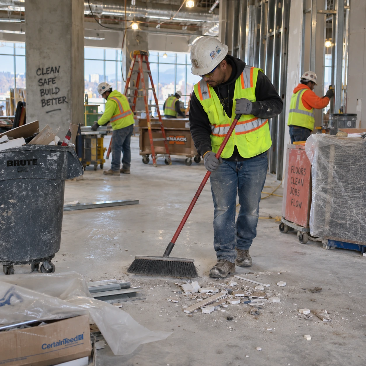 Construction Cleaning Services Image